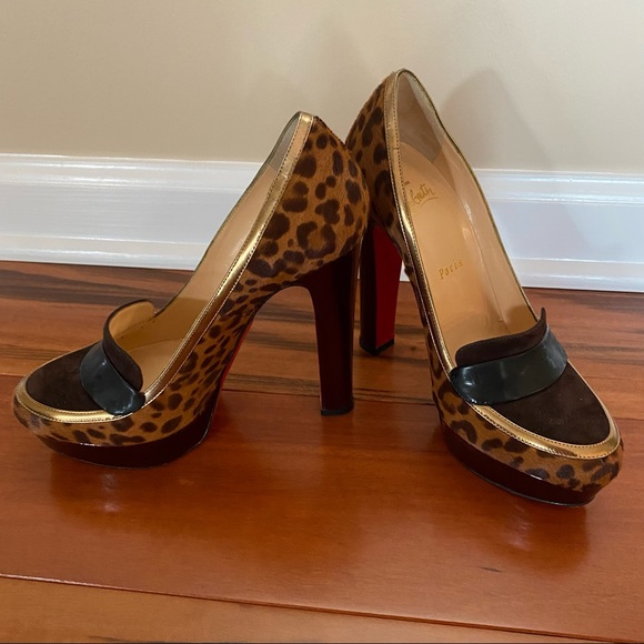 Christian Louboutin Pony Leopard Pumps - Picture 5 of 13